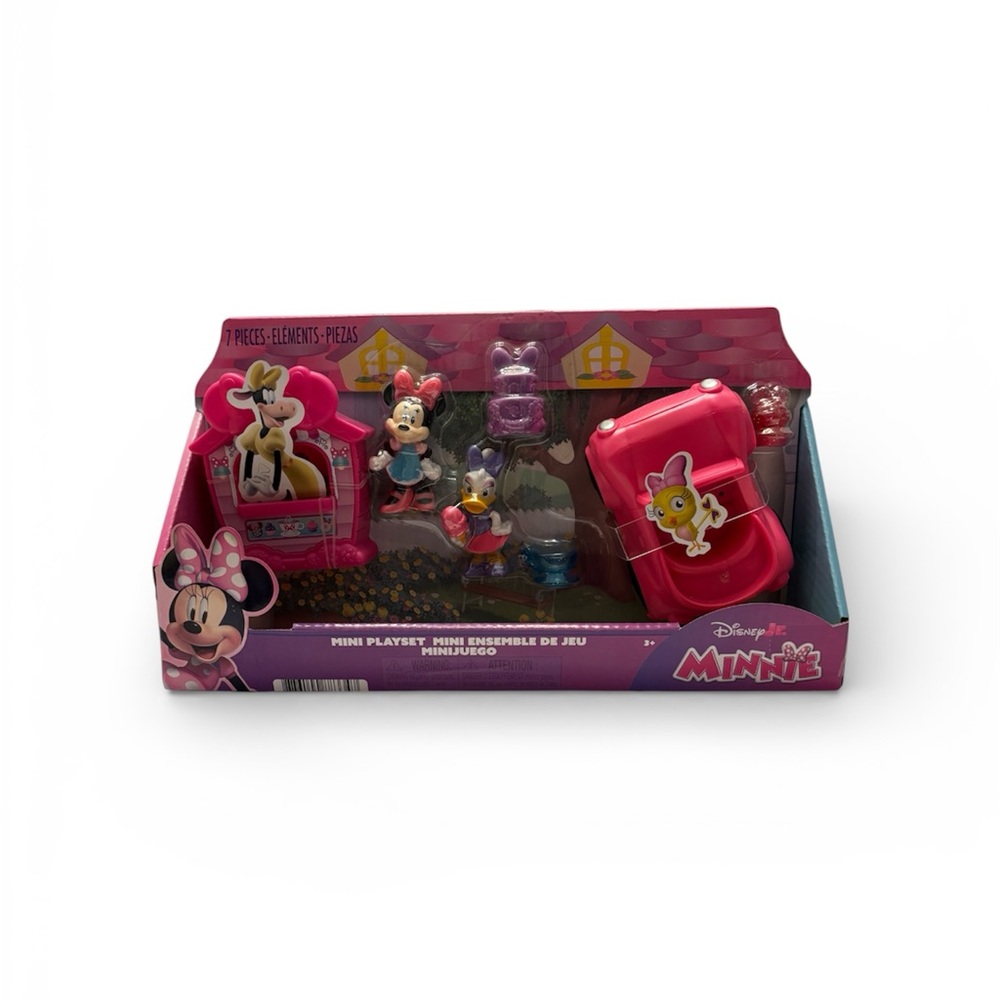 Disney Minnie Mouse Mini Playset - Pink and Purple